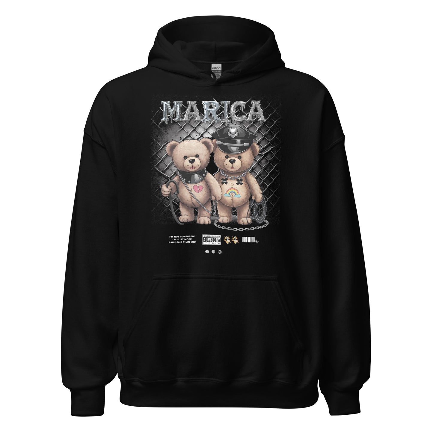 Marica - Sudadera con capucha unisex