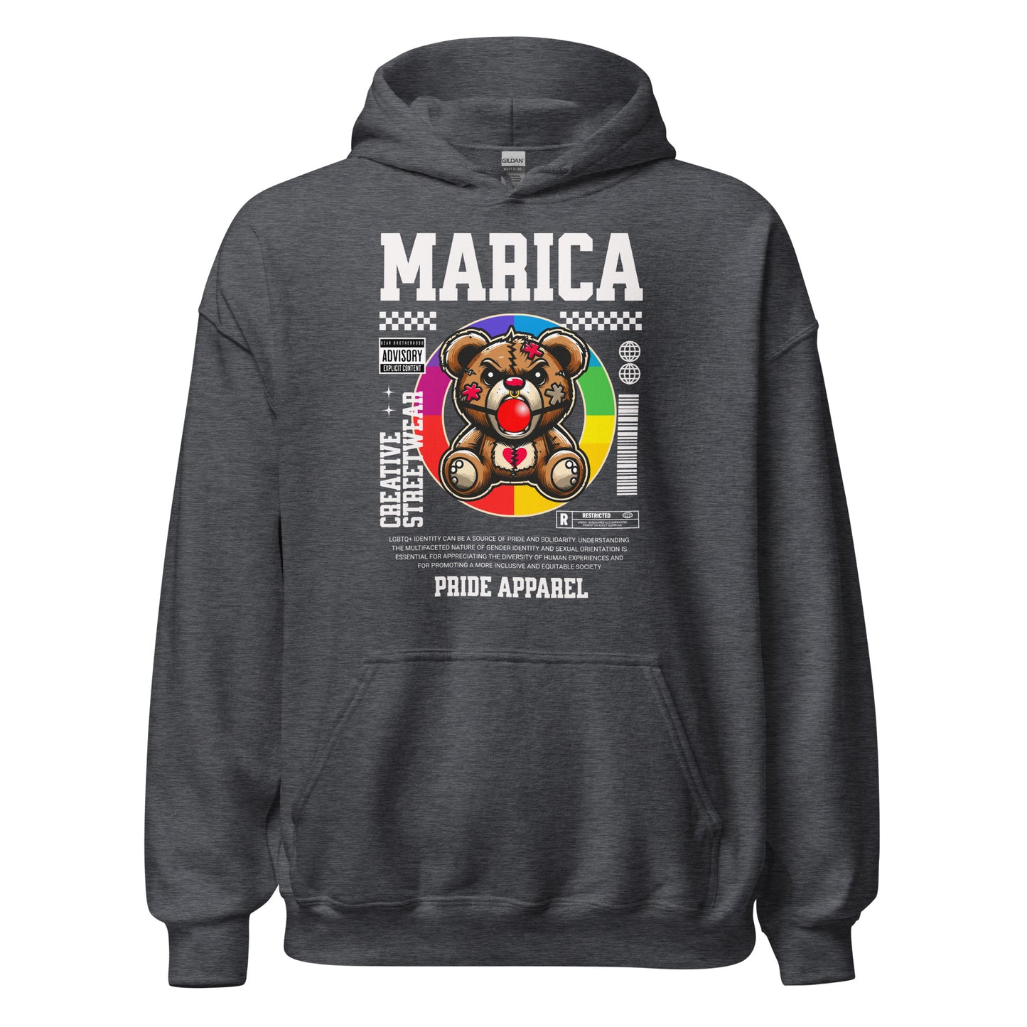 Marica - Sudadera con capucha unisex