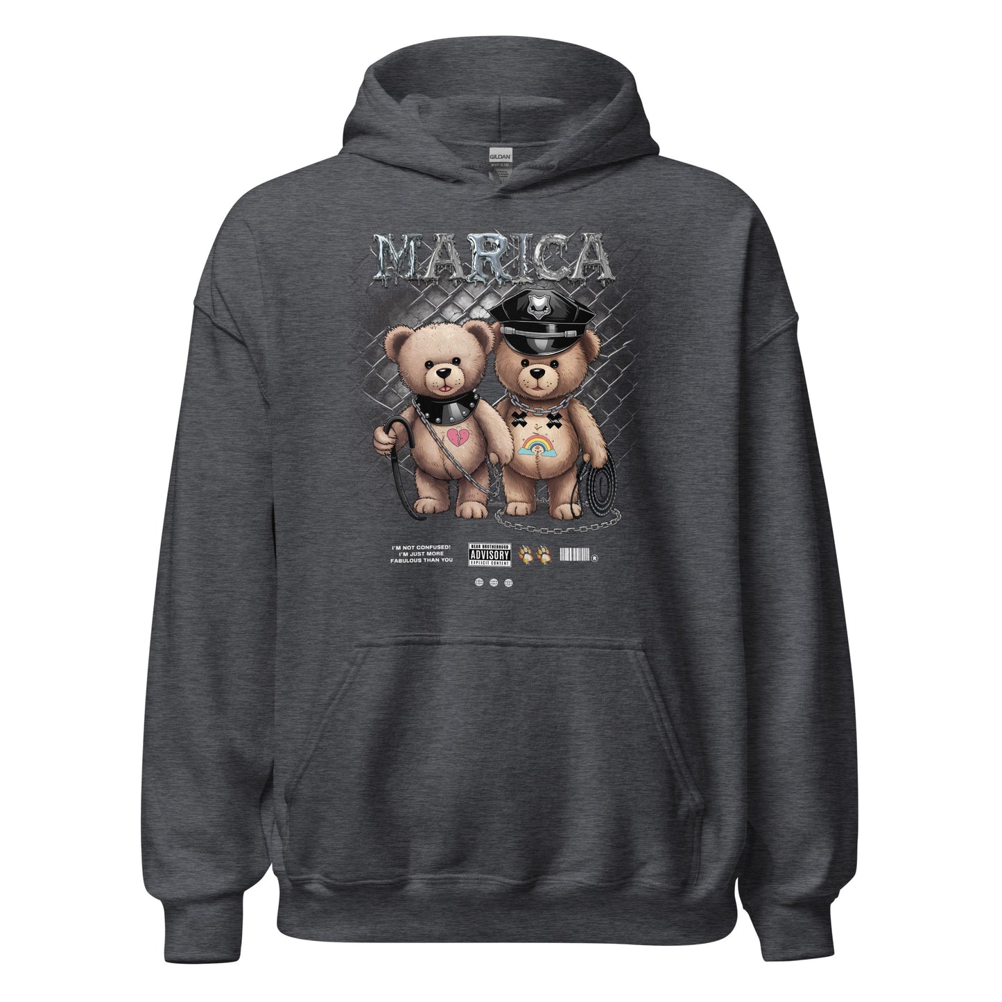 Marica - Sudadera con capucha unisex
