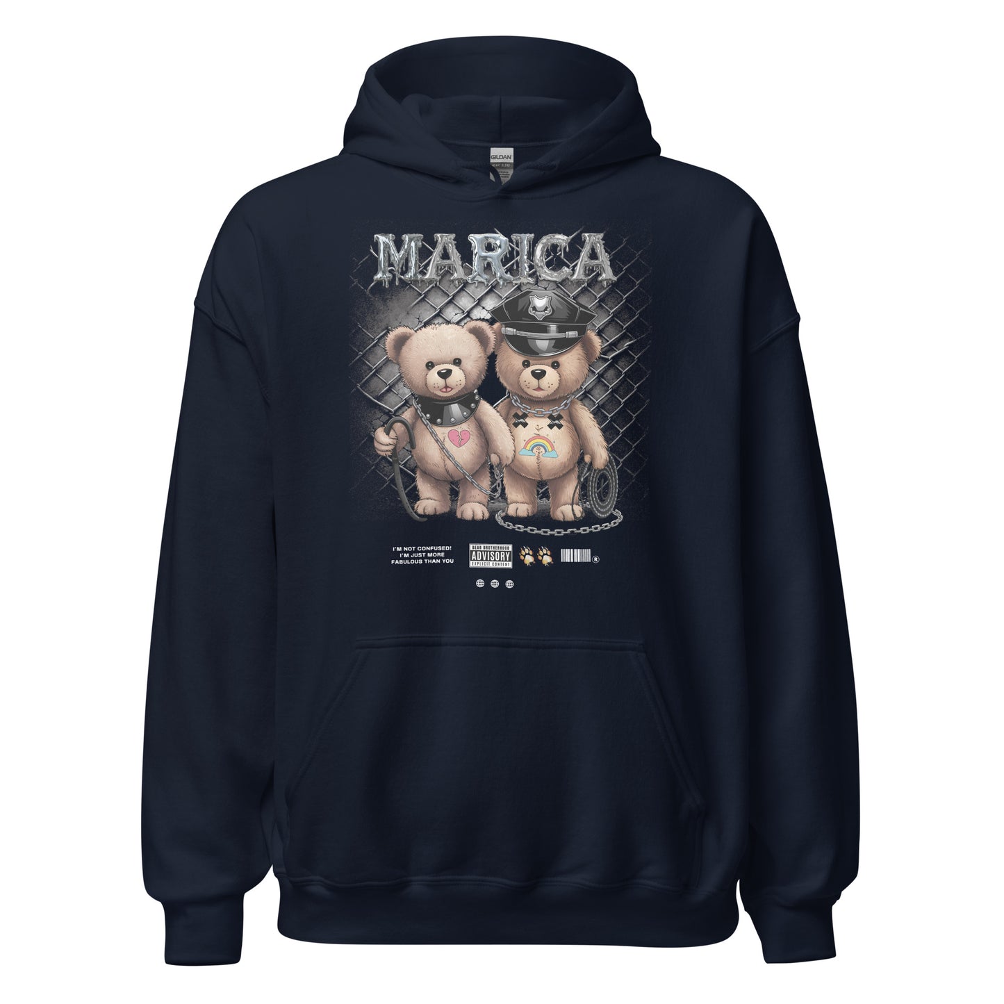 Marica - Sudadera con capucha unisex