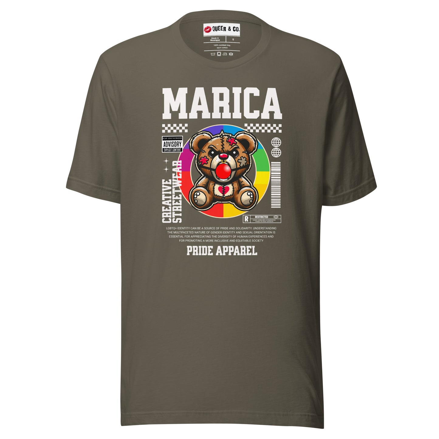 Marica - Camiseta de manga corta unisex