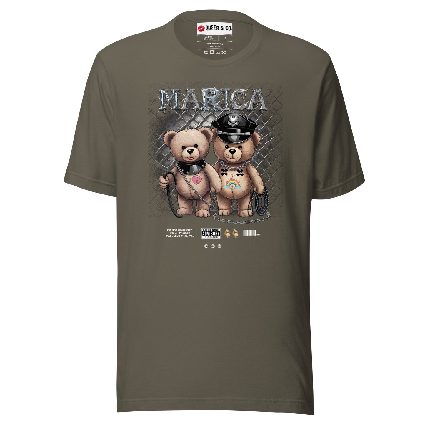 Marica - Camiseta de manga corta unisex