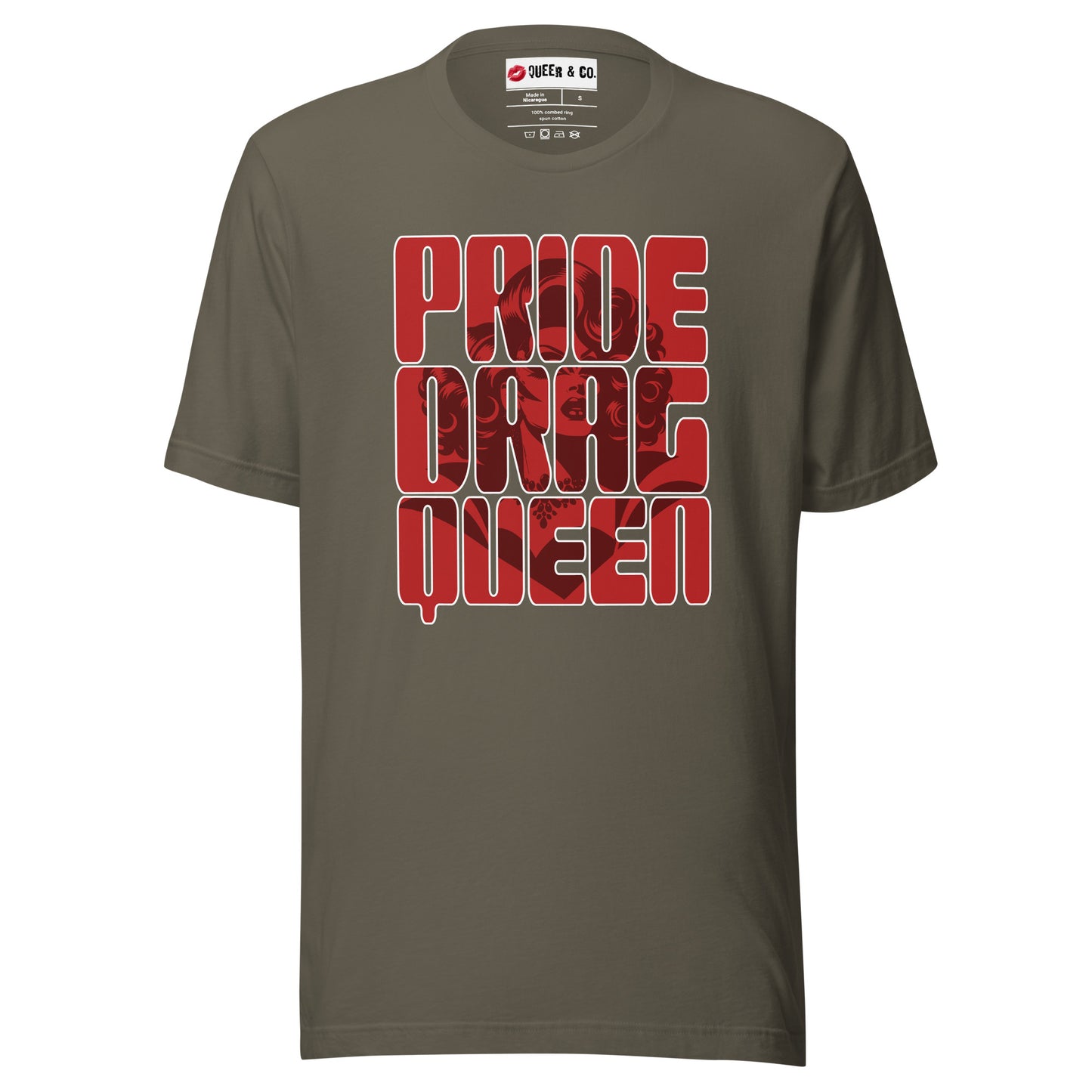 Pride Drag Queen - Camiseta de manga corta unisex