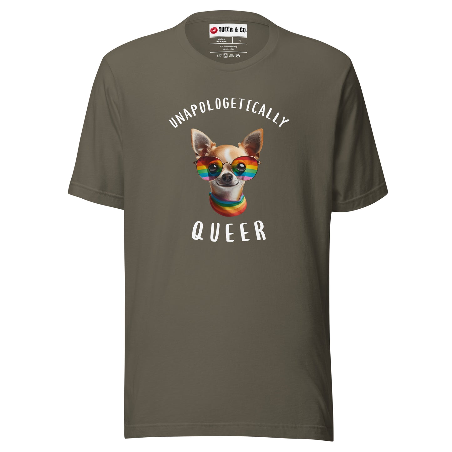 Unapologetically Queer - Camiseta de manga corta unisex