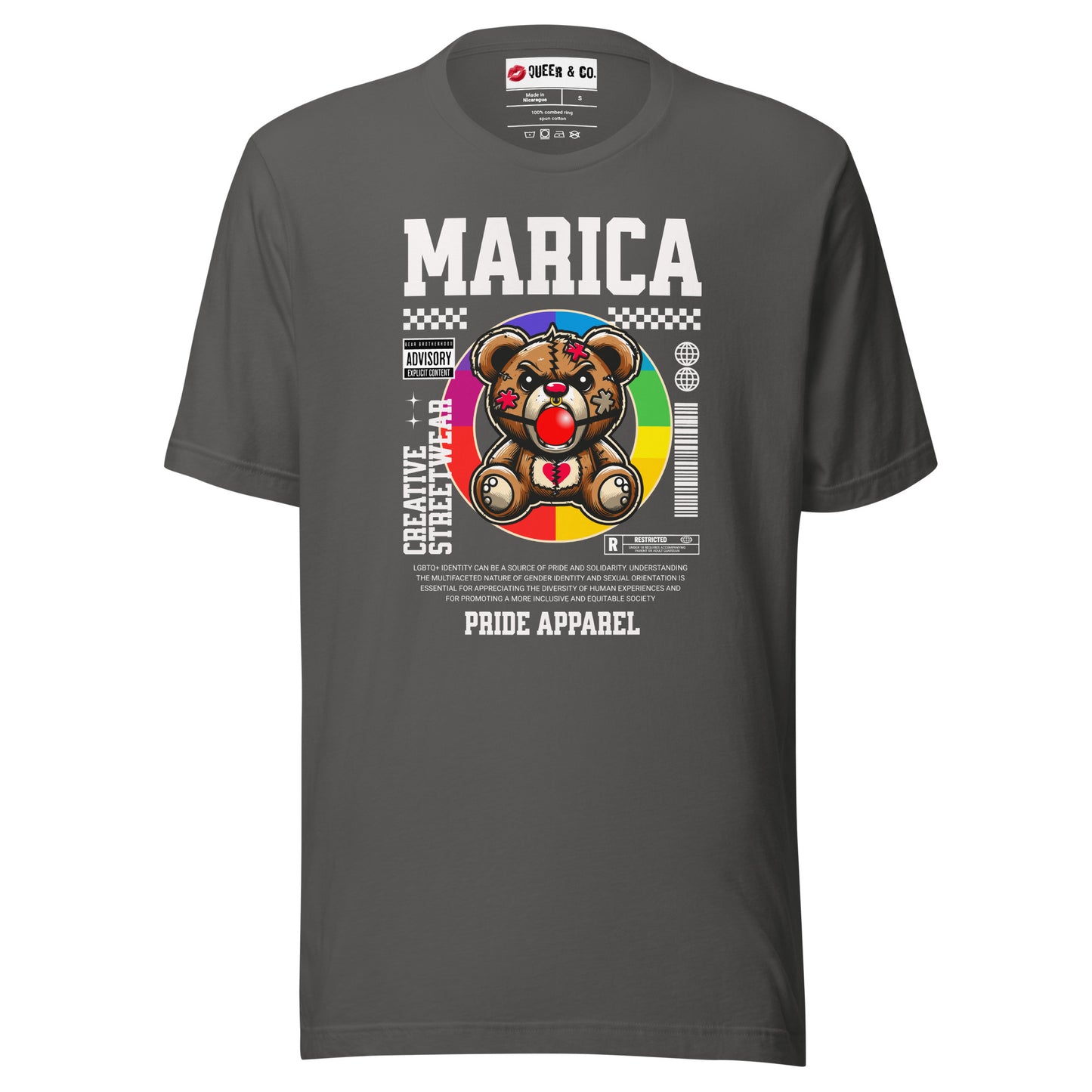Marica - Camiseta de manga corta unisex