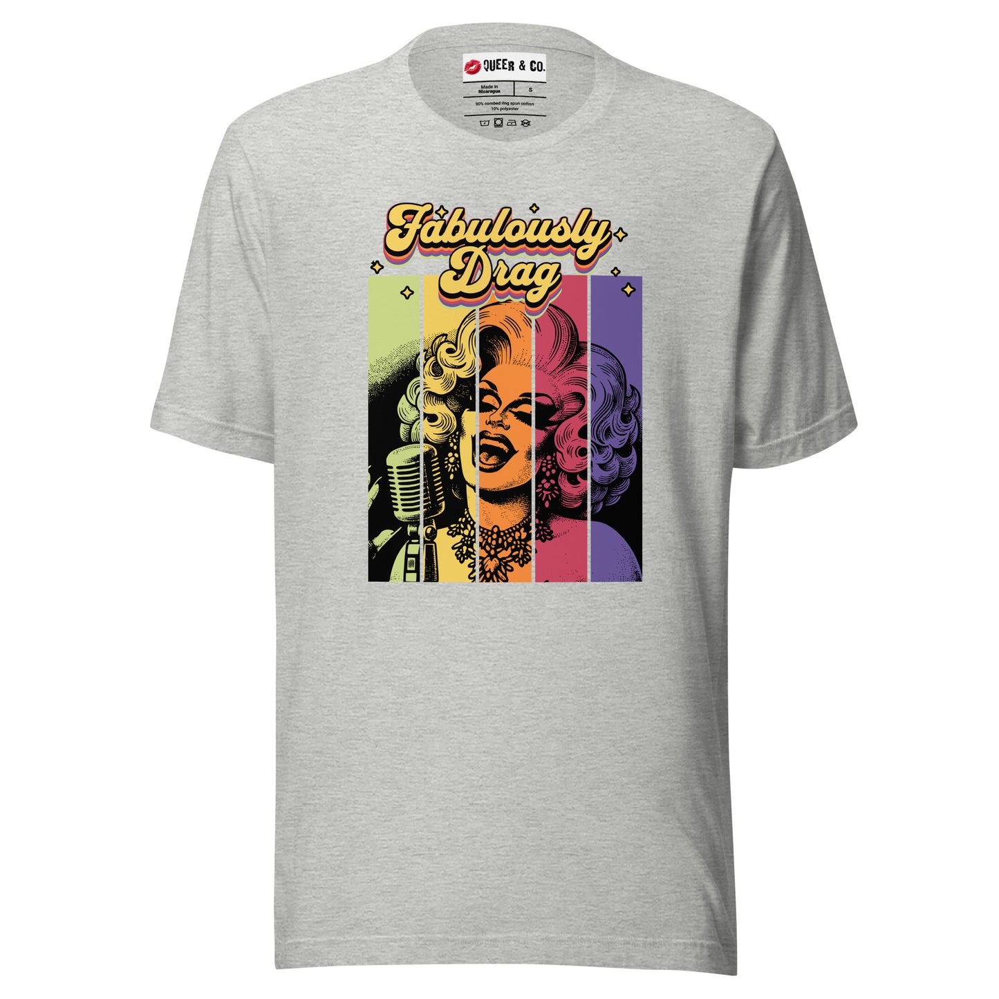 Fabulously Drag - Camiseta de manga corta unisex