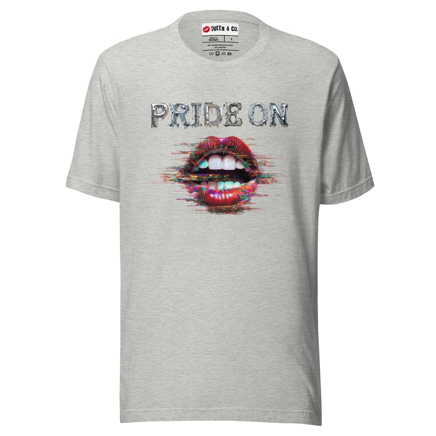 Pride On - Camiseta de manga corta unisex