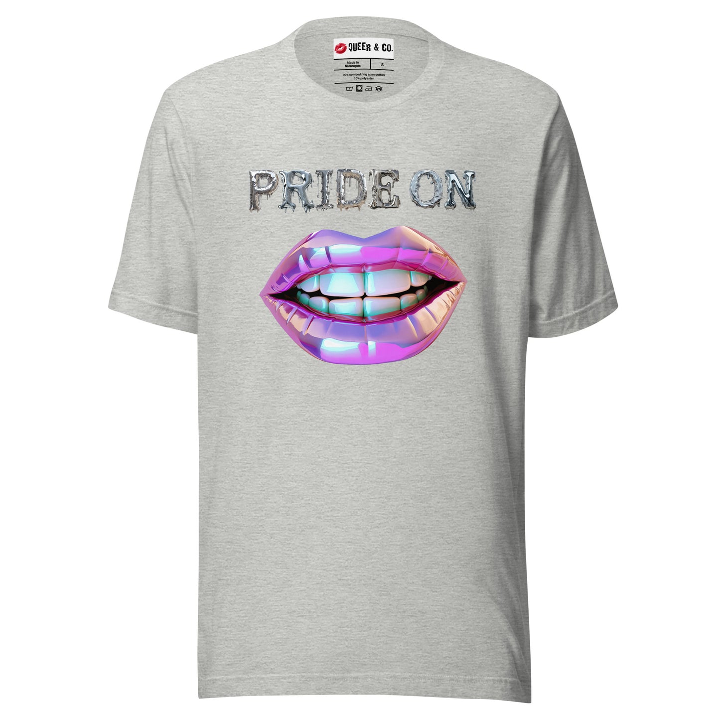 Pride On - Camiseta de manga corta unisex