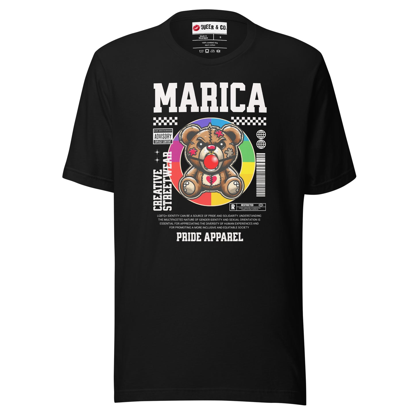 Marica - Camiseta de manga corta unisex