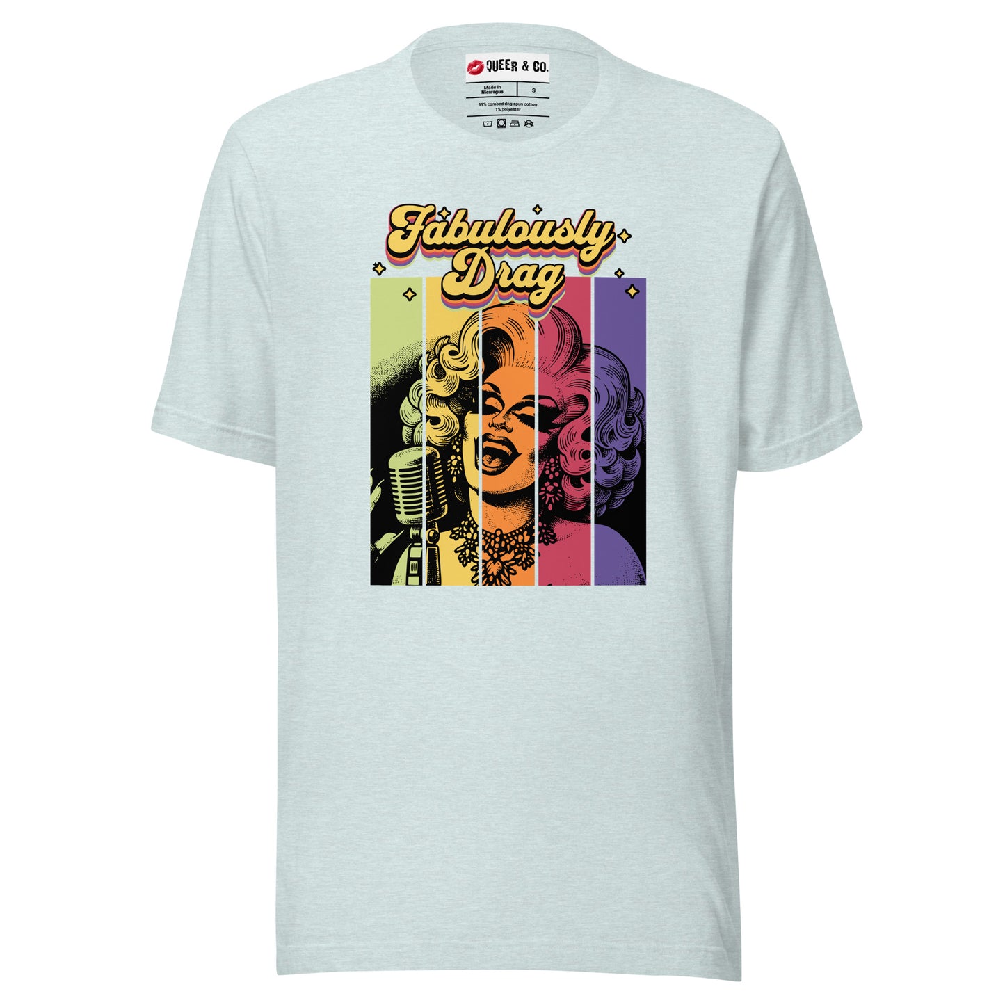 Fabulously Drag - Camiseta de manga corta unisex
