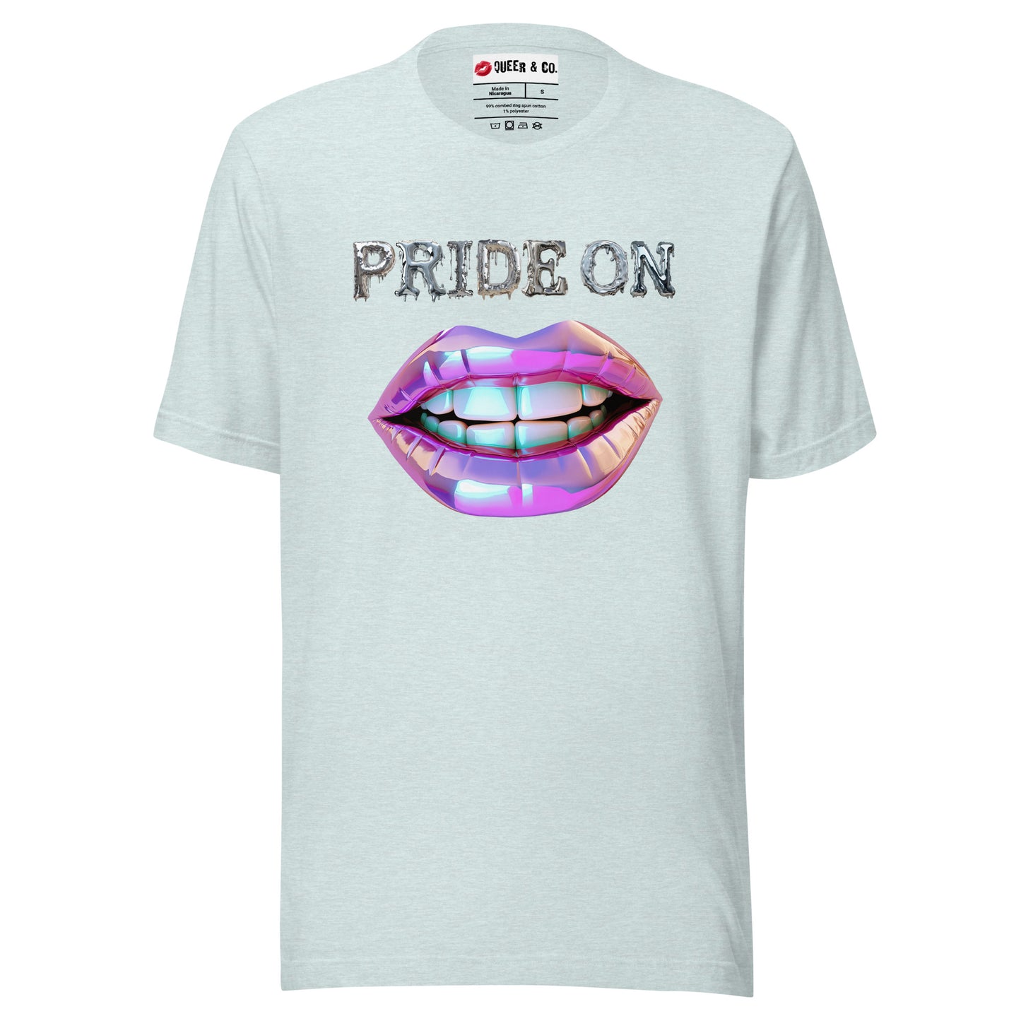 Pride On - Camiseta de manga corta unisex