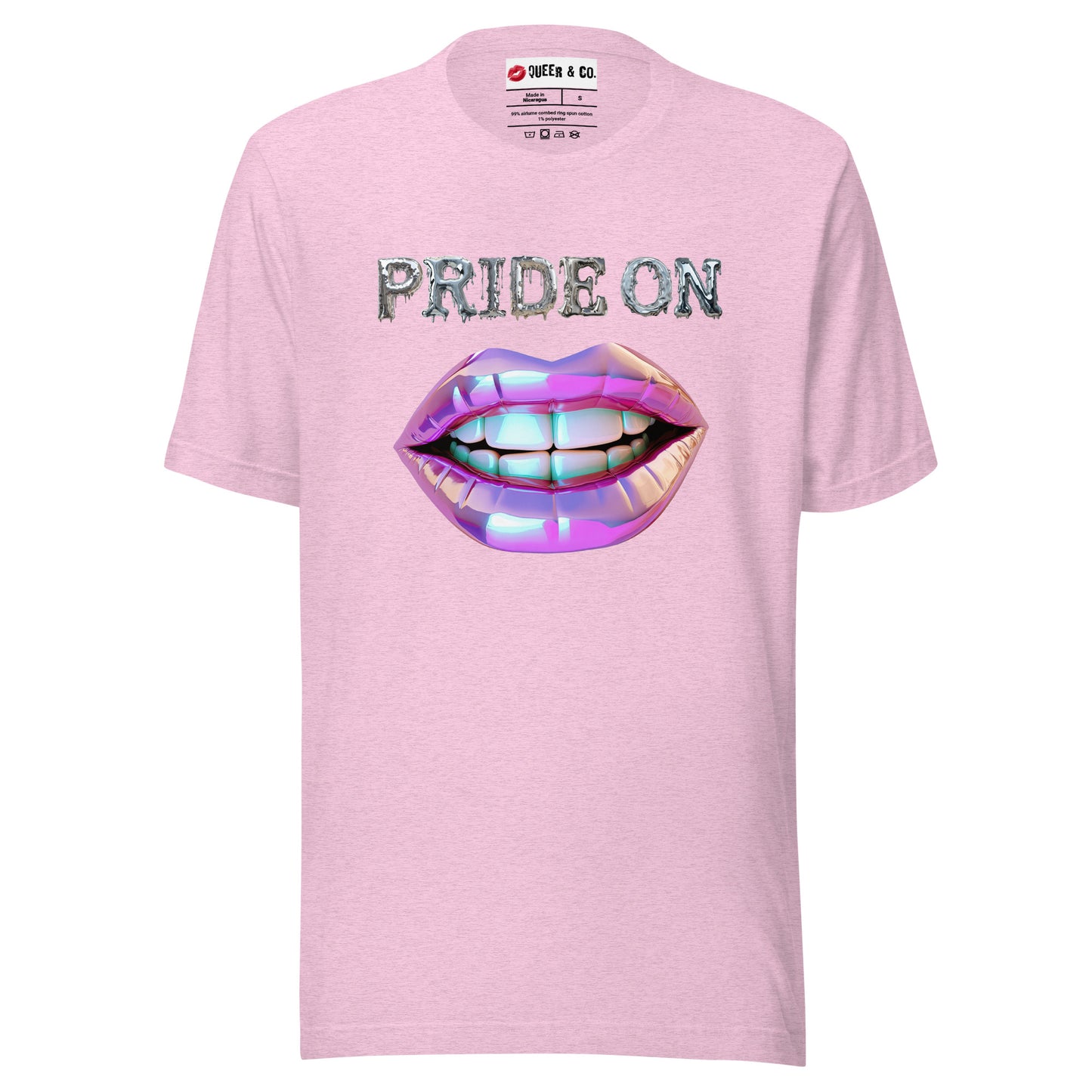 Pride On - Camiseta de manga corta unisex