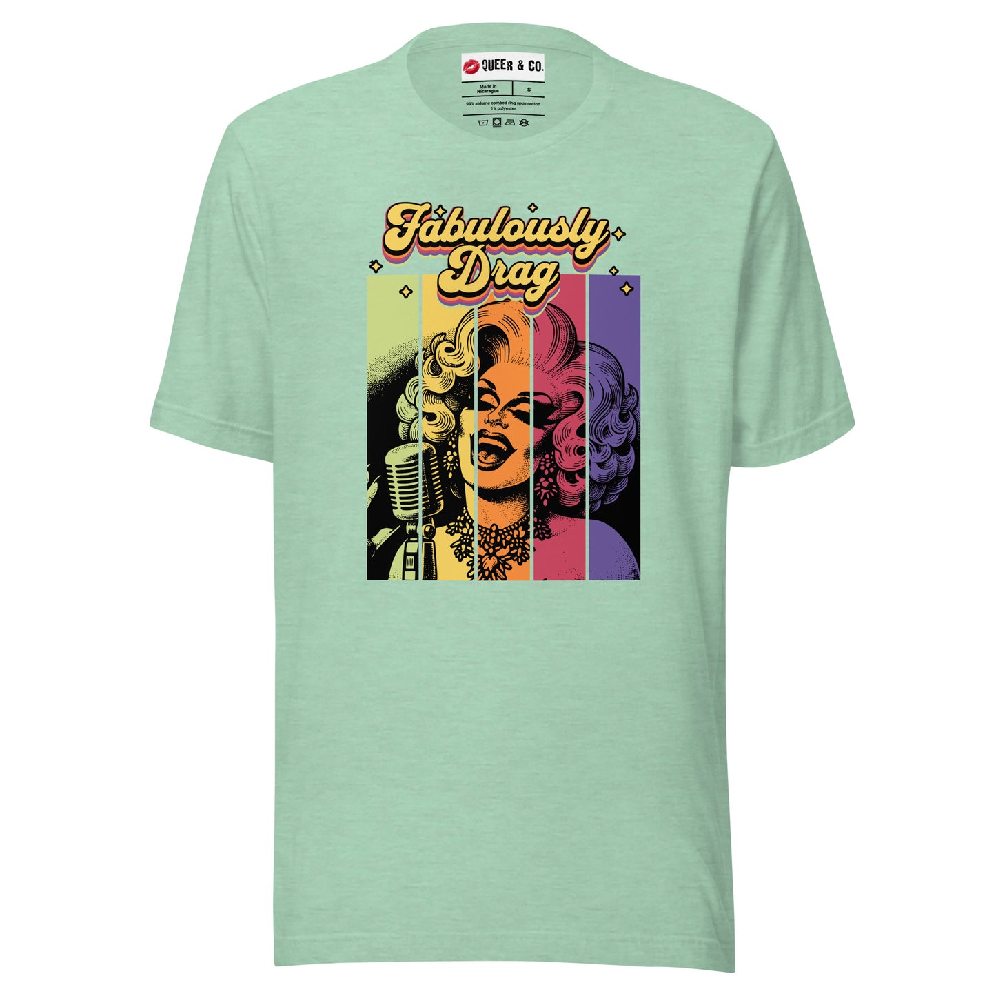 Fabulously Drag - Camiseta de manga corta unisex