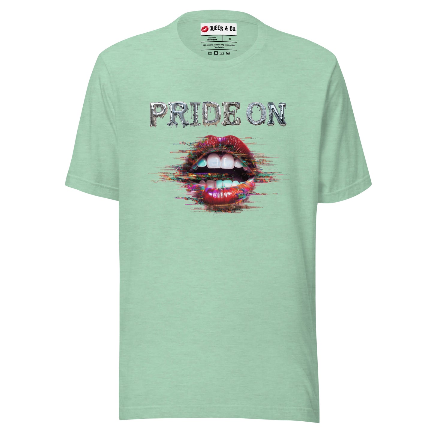 Pride On - Camiseta de manga corta unisex