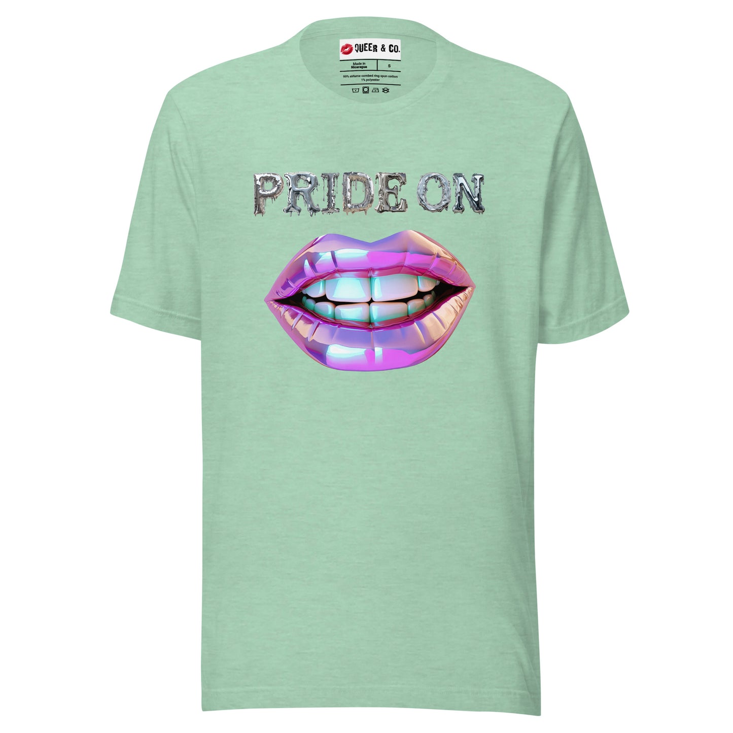 Pride On - Camiseta de manga corta unisex