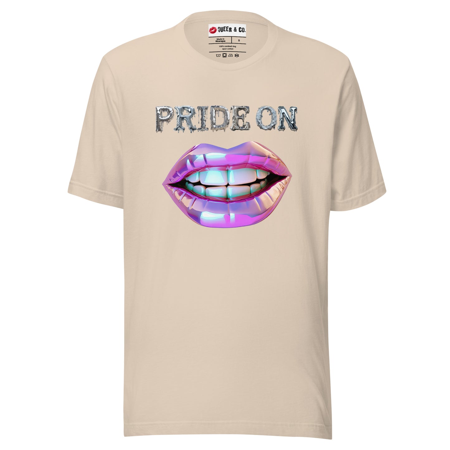 Pride On - Camiseta de manga corta unisex