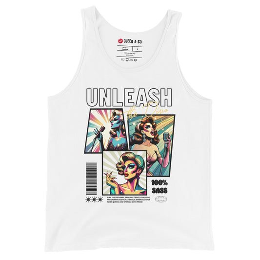 Unleash The Diva - Camiseta de tirantes para hombre