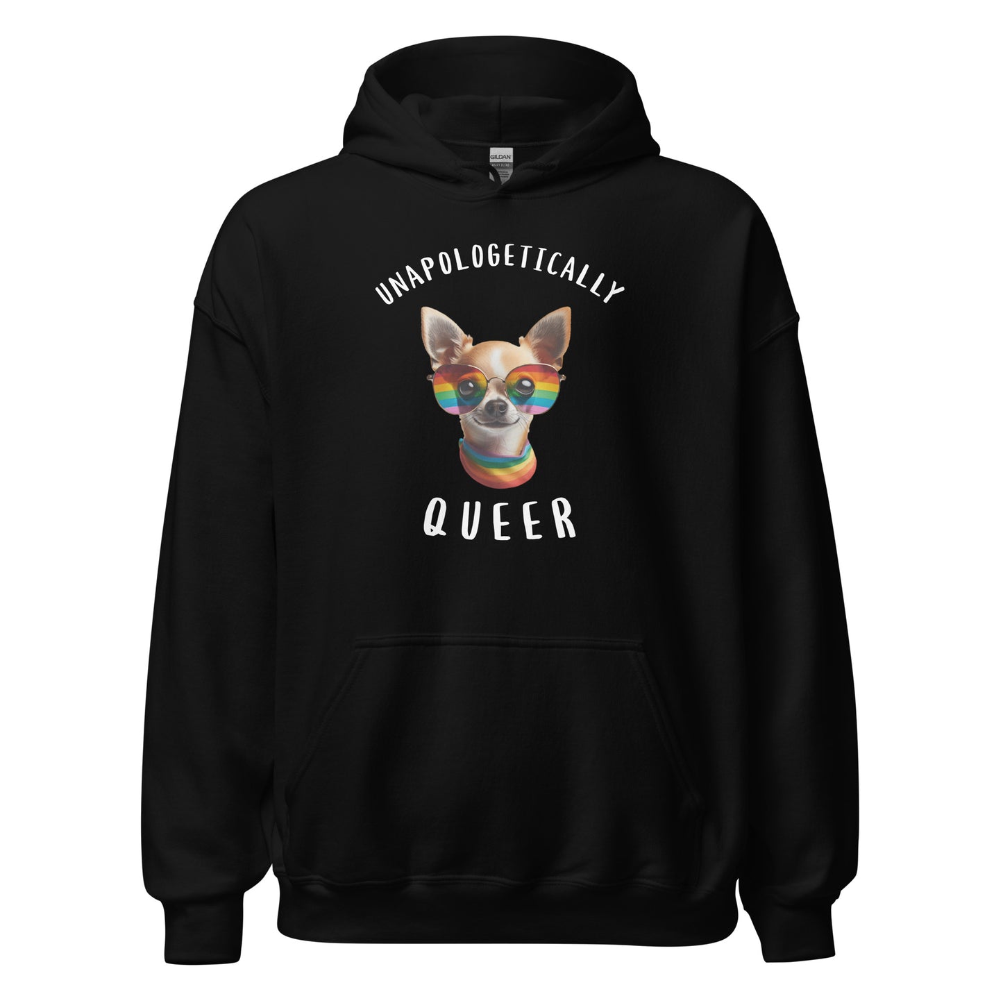 Unapologetically Queer - Sudadera con capucha unisex