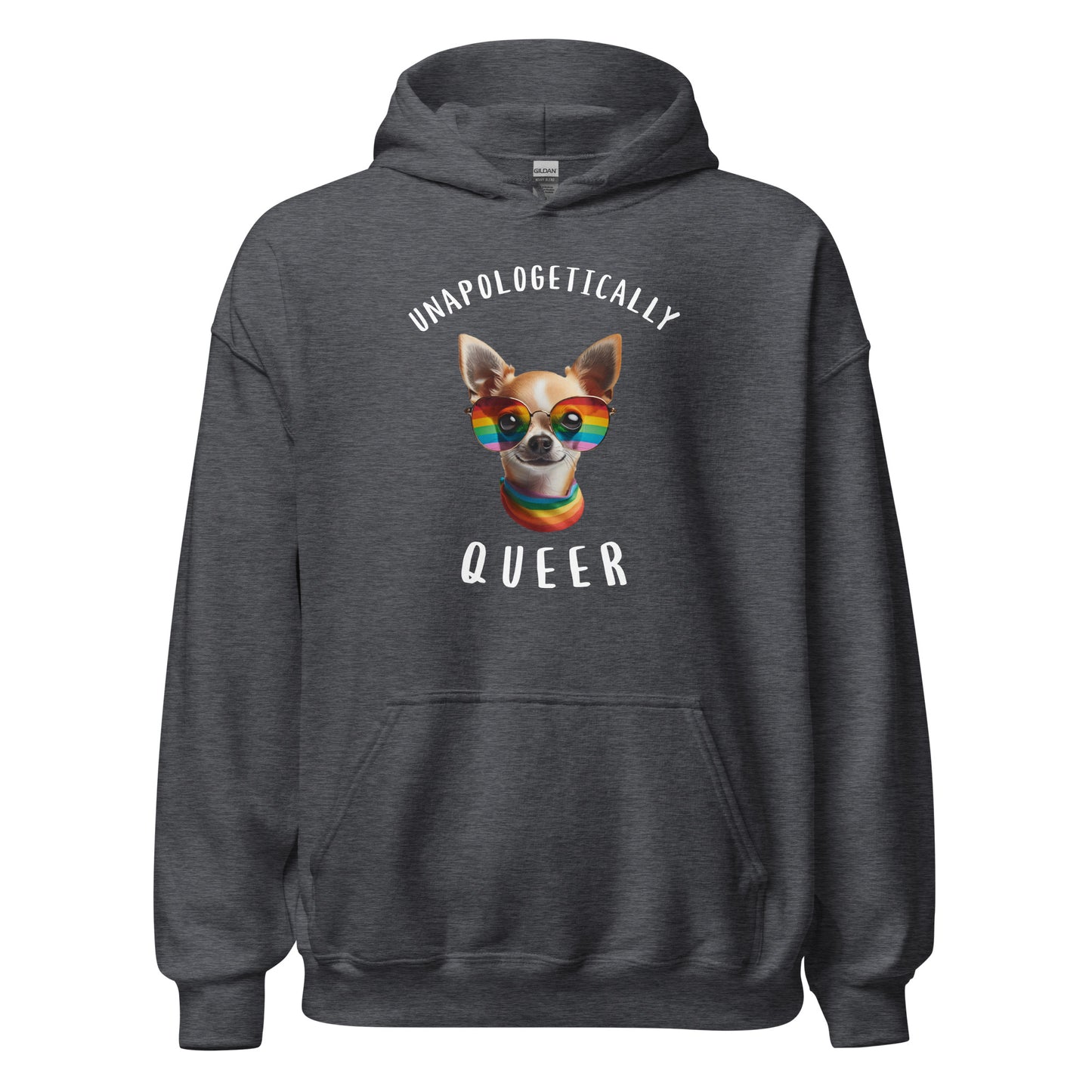 Unapologetically Queer - Sudadera con capucha unisex