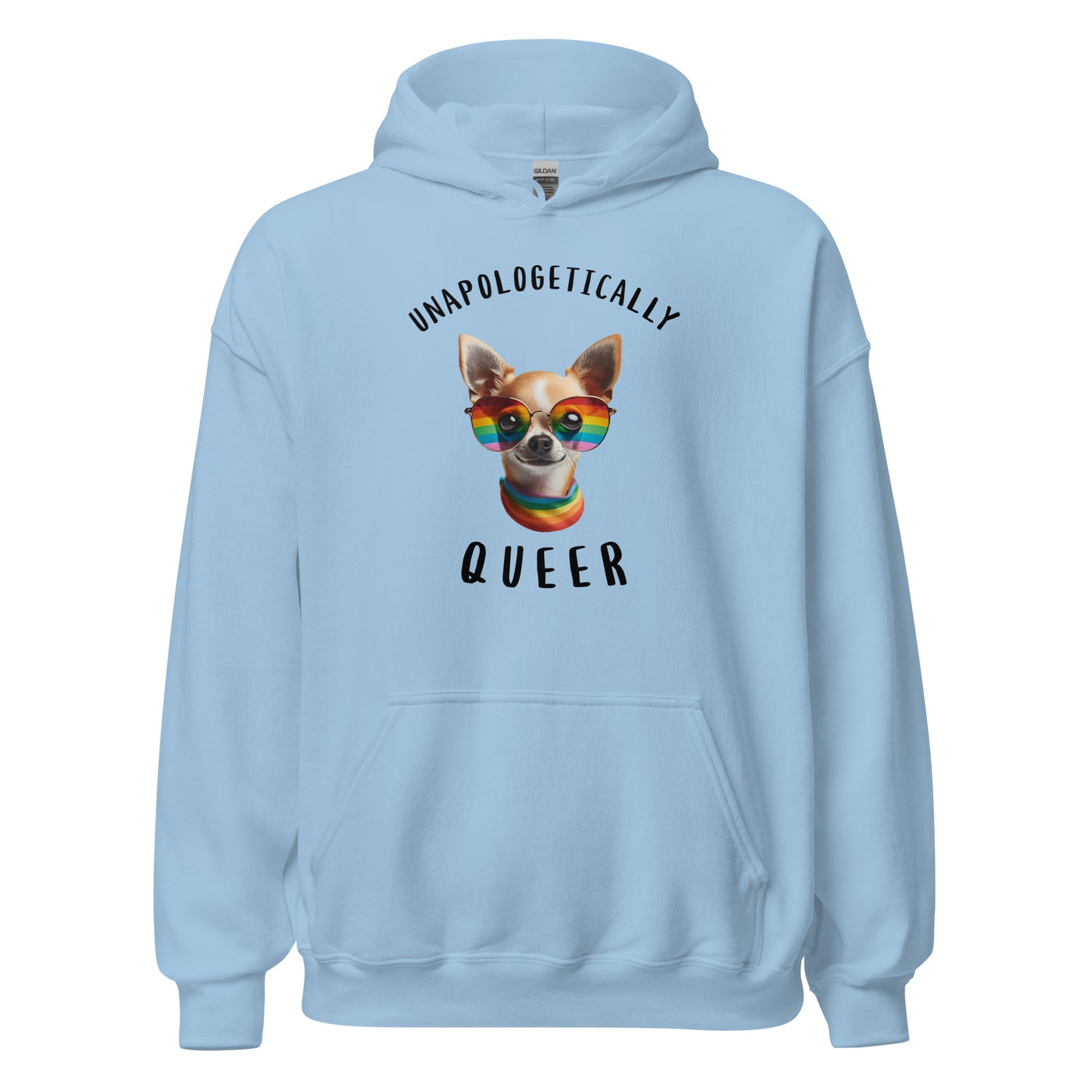 Unapologetically Queer - Sudadera con capucha unisex