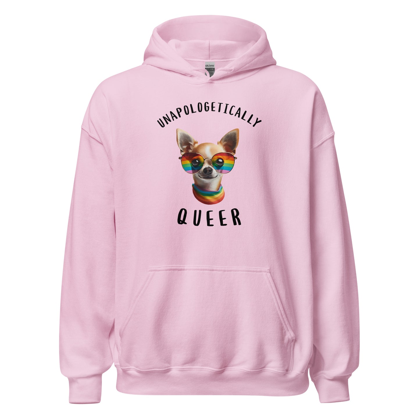 Unapologetically Queer - Sudadera con capucha unisex