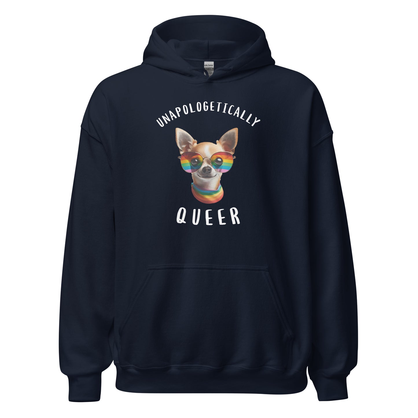 Unapologetically Queer - Sudadera con capucha unisex