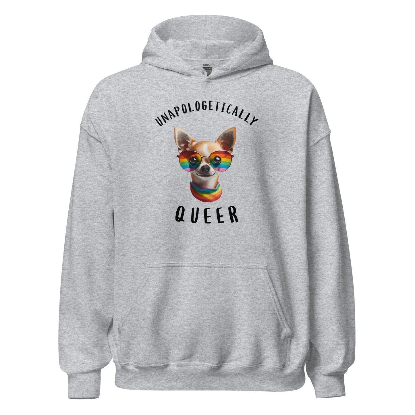 Unapologetically Queer - Sudadera con capucha unisex