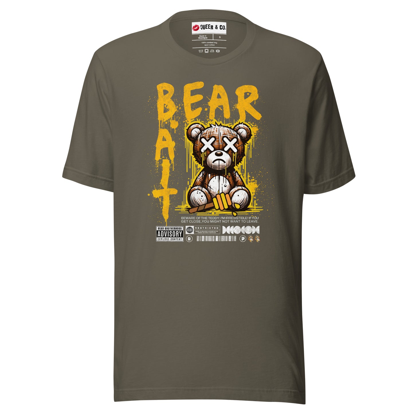 Bear Bait - Camiseta de manga corta unisex