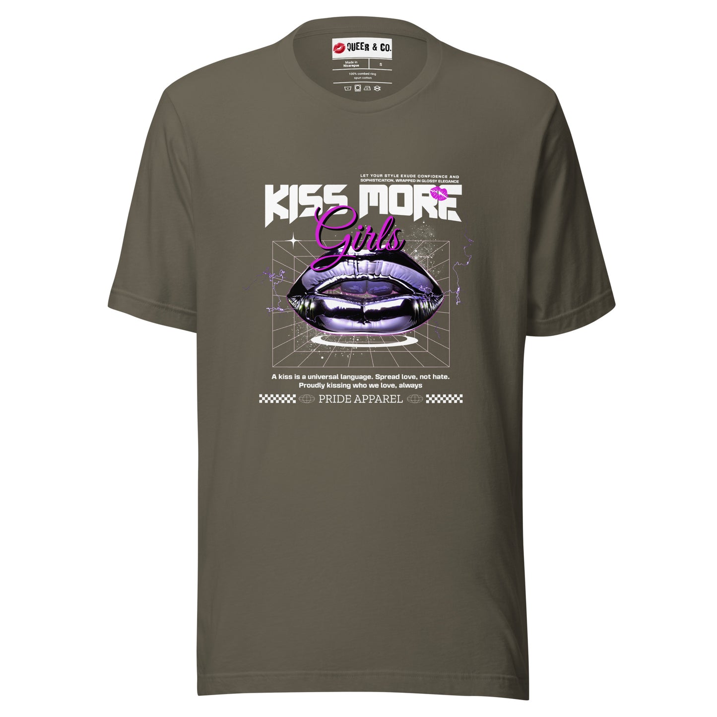 Kiss More Girls - Unisex Short Sleeve T-Shirt