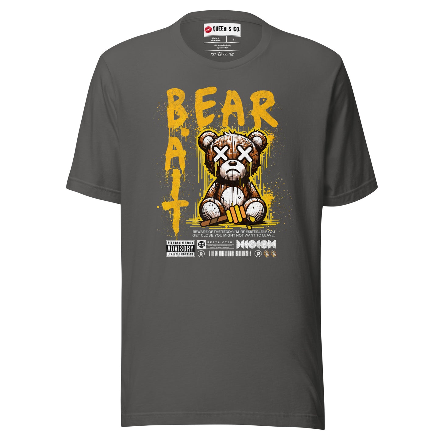 Bear Bait - Camiseta de manga corta unisex