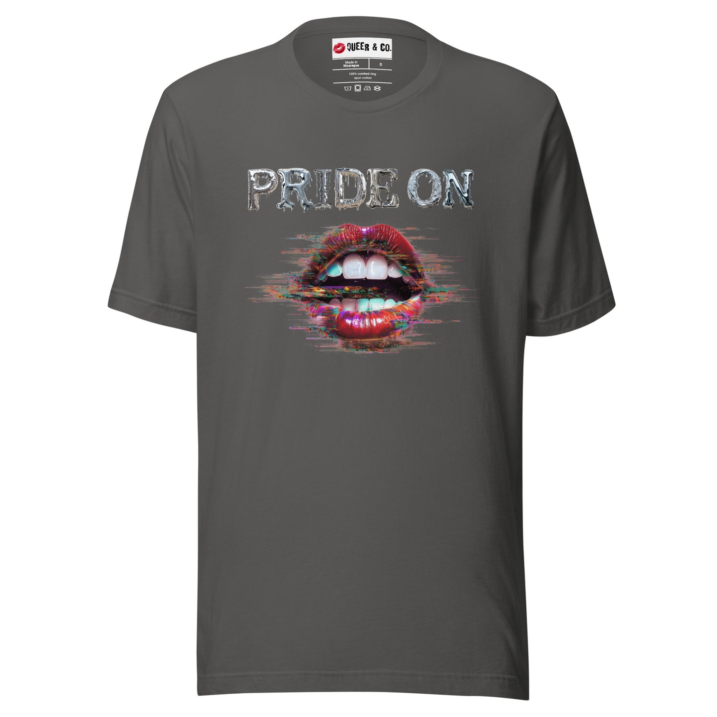 Pride On - Camiseta de manga corta unisex