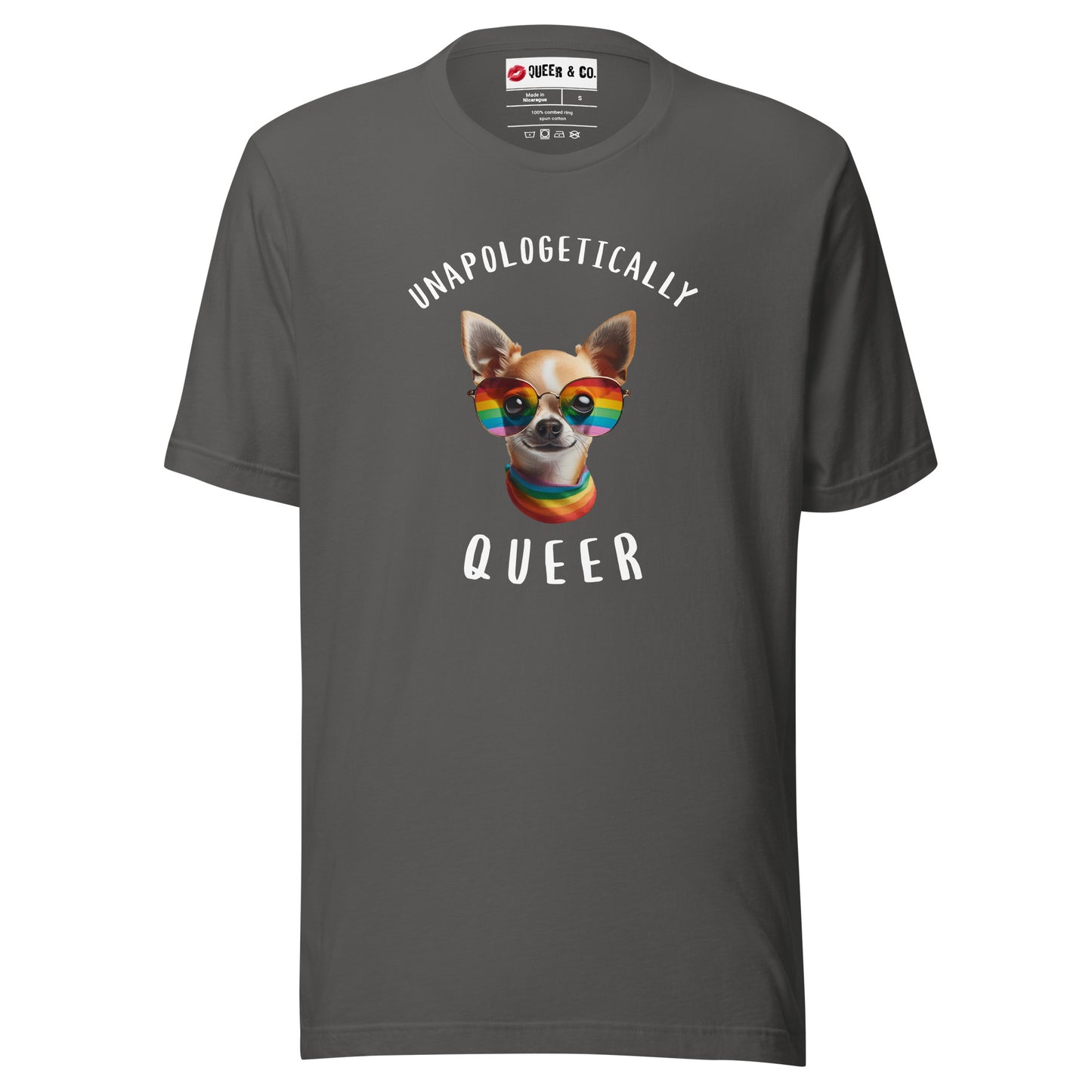 Unapologetically Queer - Unisex Kurzarm-T-Shirt