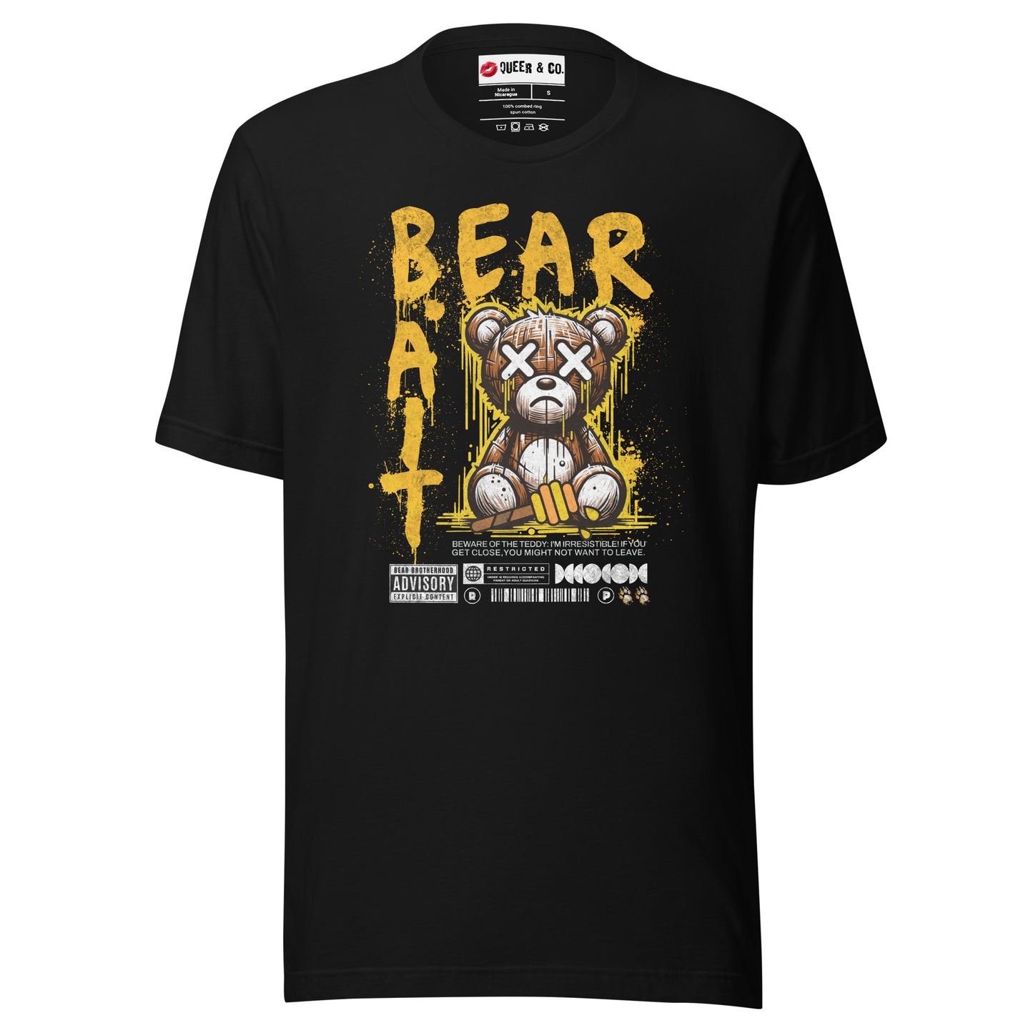 Bear Bait - Camiseta de manga corta unisex