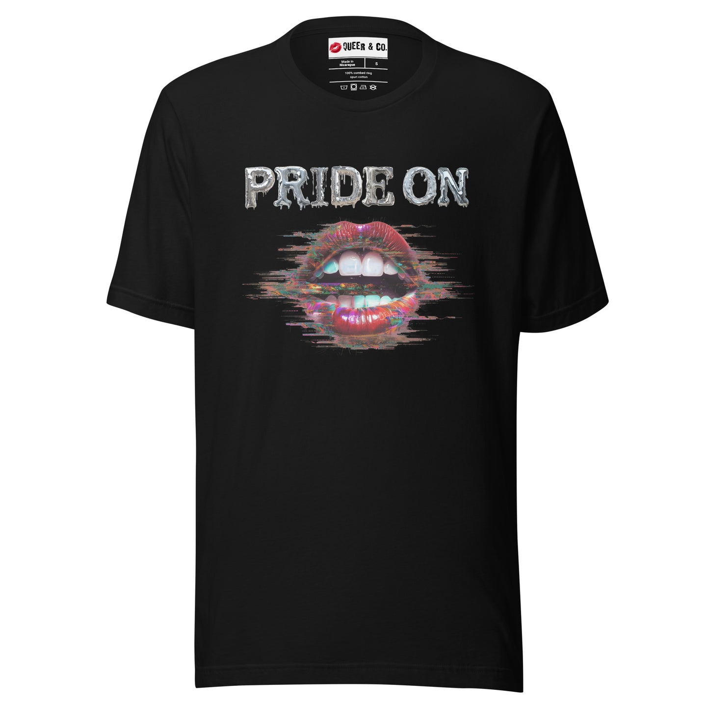 Pride On - Camiseta de manga corta unisex