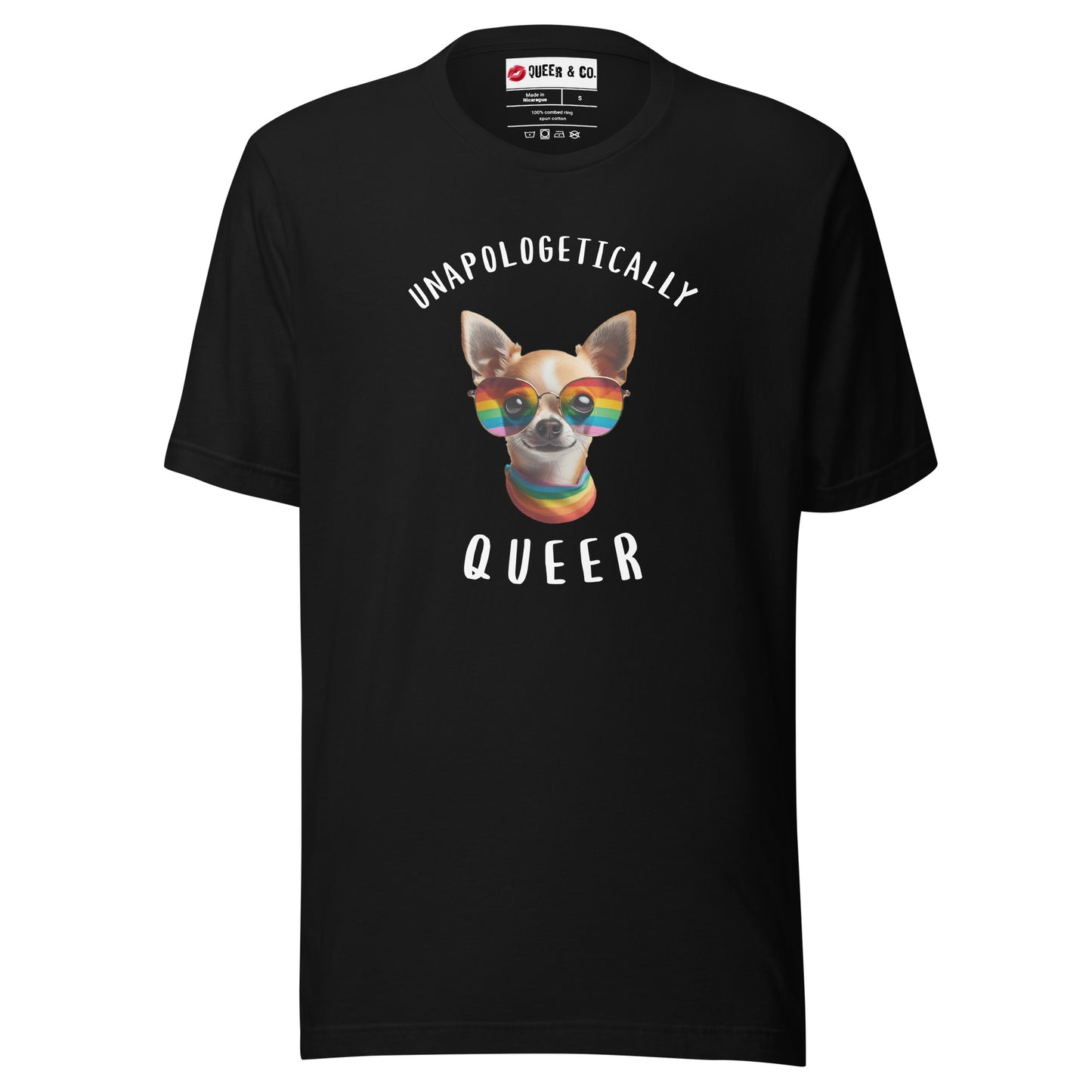 Unapologetically Queer - Unisex Kurzarm-T-Shirt