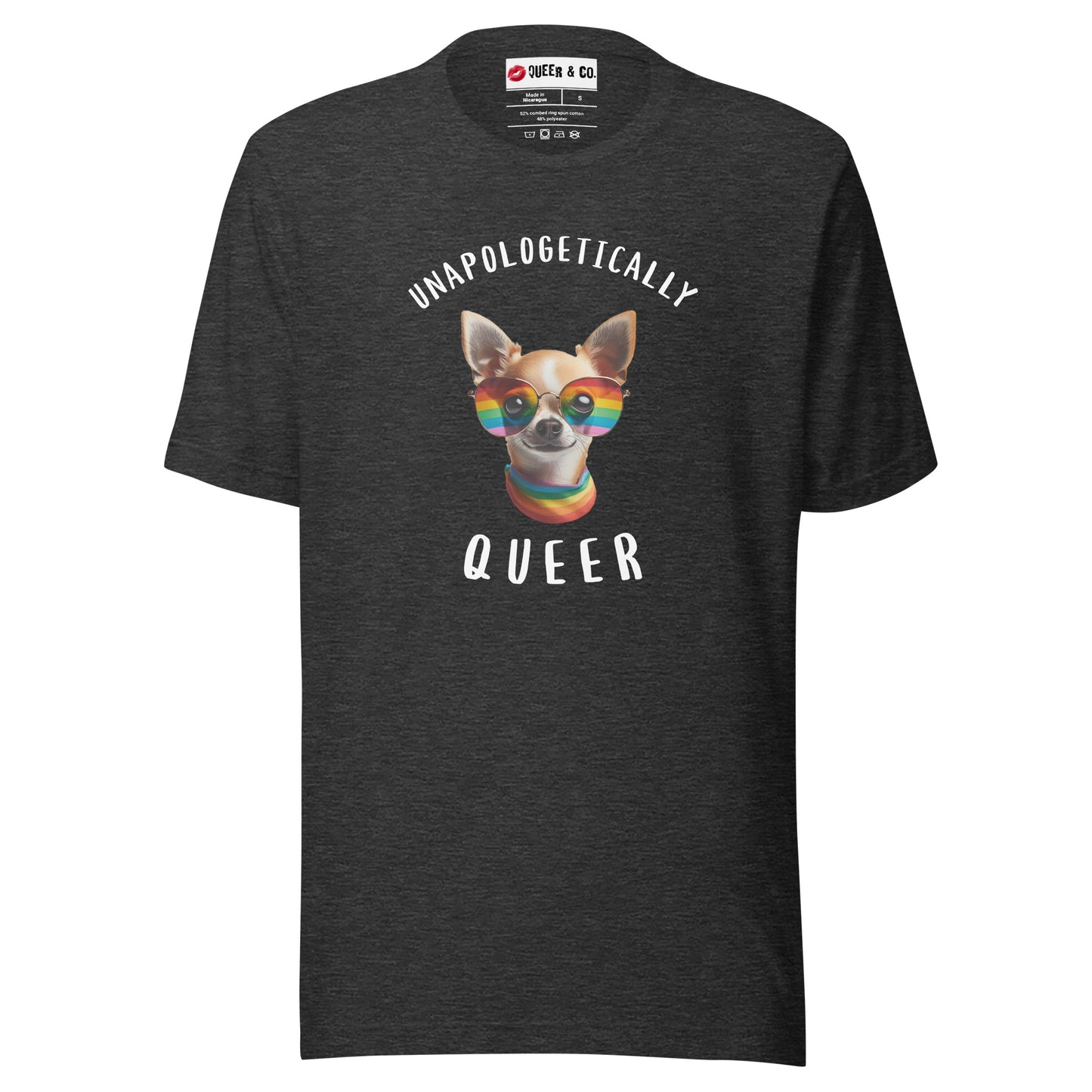 Unapologetically Queer - Unisex Kurzarm-T-Shirt