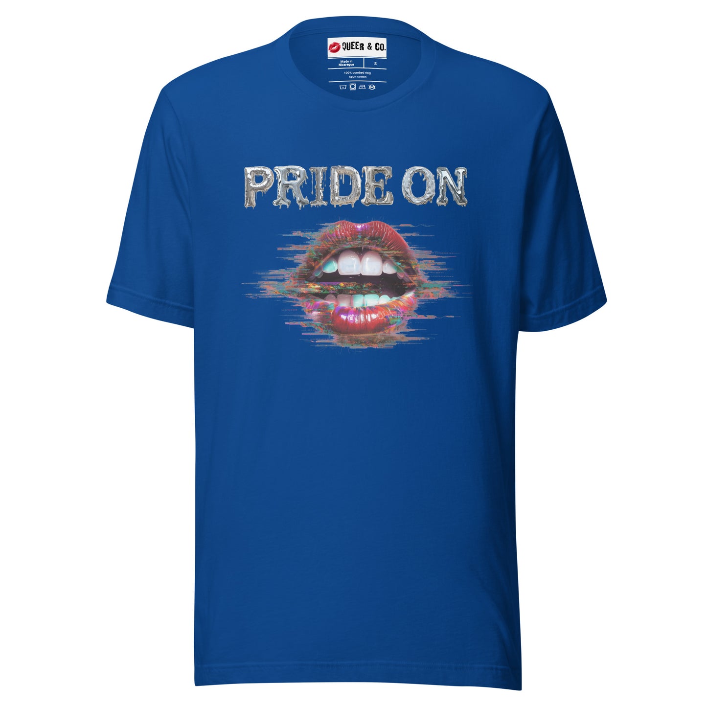 Pride On - Camiseta de manga corta unisex